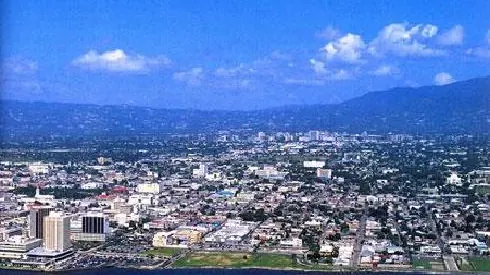 Kingston view, used as Jamaica regional context, not a Rithm office or client location